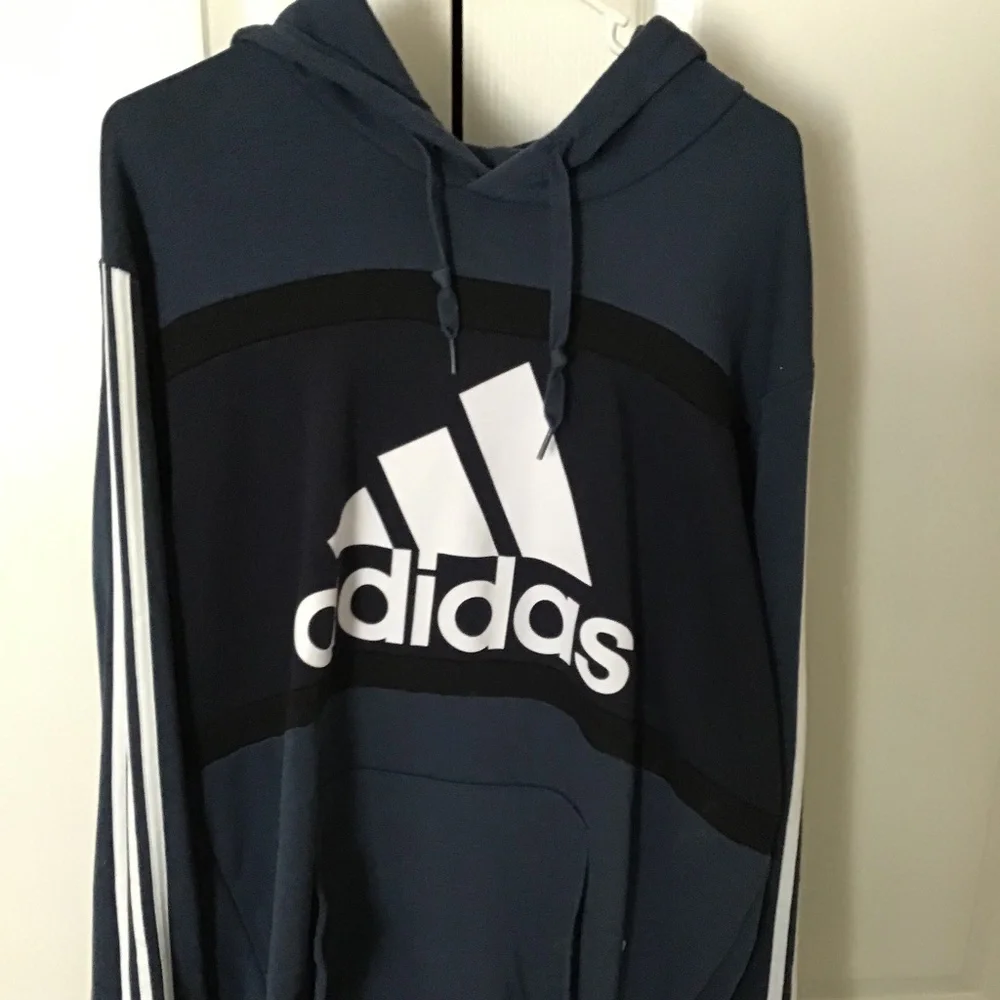 ADIDAS 3-STRIPE HOODIE MENS - Picture 2 of 16